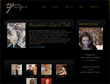 Tablet Screenshot of marchettifinearts.com